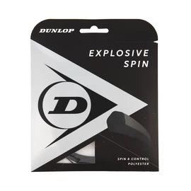 Teniška struna Dunlop Explosive Spin Black 1.25 Set (12 m)