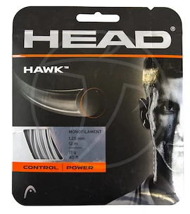 Teniška struna Head  Hawk Grey 1.25 mm (12 m)