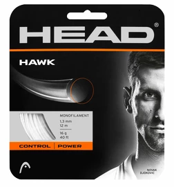 Teniška struna Head Hawk White 1.25 mm (12 m)