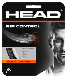 Teniška struna Head RIP Control Black 1.30 mm (12 m)