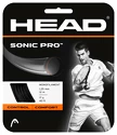 Teniška struna Head  Sonic Pro 17 Black 1.25 mm (12 m)