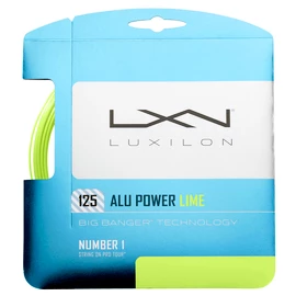 Teniška struna Luxilon Alu Power Lime LE 1.25 mm 2019