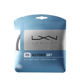 Teniška struna Luxilon Alu Power Soft 125 Set Silver