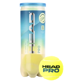 Teniške žogice Head Pro (3 Pack)