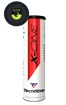 Teniške žogice Tecnifibre  X-One (4 Pack)