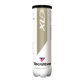 Teniške žogice Tecnifibre XLD (4 Pack)