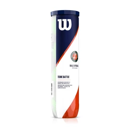 Teniške žogice Wilson Roland Garros Clay (4 Pack)