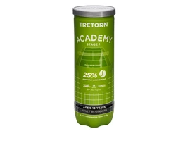 Teniške žogice za otroke Tretorn Academy Green (3 Pack)