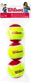 Teniške žogice za otroke Wilson Starter Red (3 Pack)