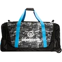 Torba za hokej na kolesih Warrior  Q20 Camo/Blue Junior