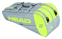 Torba za loparje Head  Core Combi 6R Grey/Neon Yellow