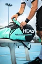 Torba za loparje Head  Tour Team 12R Black/Mint