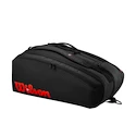 Torba za loparje Wilson  Clash V3 15PK Racquet Bag Black/Infrared