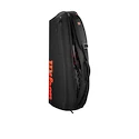 Torba za loparje Wilson  Clash V3 3PK Racquet Bag Black/Infrared