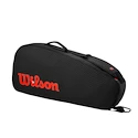 Torba za loparje Wilson  Clash V3 3PK Racquet Bag Black/Infrared