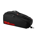 Torba za loparje Wilson  Clash V3 6PK Racquet Bag Black/Infrared