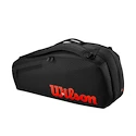 Torba za loparje Wilson  Clash V3 6PK Racquet Bag Black/Infrared