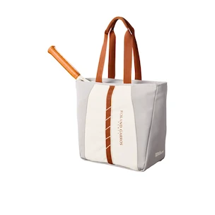 Torba za loparje Wilson  Roland Garros 2025 Tote Cream/Clay