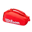 Torba za loparje Wilson  Super Tour 6 Pack Red