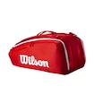 Torba za loparje Wilson  Super Tour Red 15PK 2025