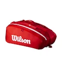 Torba za loparje Wilson  Super Tour Red 15PK 2025