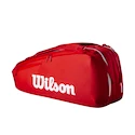 Torba za loparje Wilson  Super Tour Red 6PK 2025