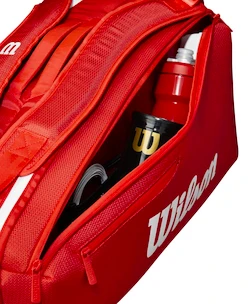 Torba za loparje Wilson  Super Tour Red 6PK 2025