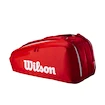 Torba za loparje Wilson  Super Tour Red 9PK 2025