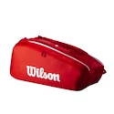 Torba za loparje Wilson  Super Tour Red 9PK 2025