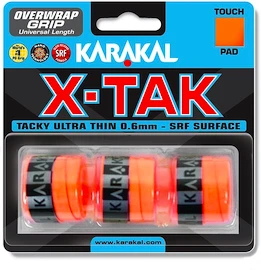 Trak za lopar Karakal X-Tak Overgrip 3er Orange