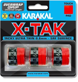 Trak za lopar Karakal X-Tak Overgrip 3er Red