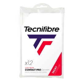 Trak za lopar Tecnifibre Contact Pro White 12 Pack