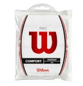 Trak za lopar Wilson  Pro Comfort Overgrip White (12 Pack)