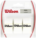 Trak za lopar Wilson  Pro Overgrip Perforated White