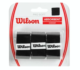 Trak za lopar Wilson Pro Soft Overgrip Black