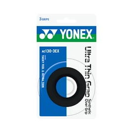 Trak za lopar Yonex Ultra Thin Grap Black (3 Pack)