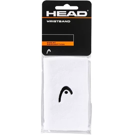 Trakovi za vpijanje znoja Head Wristband 5" White (2 Pack)