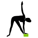 Vadbeni step Schildkröt  Yoga Block Green