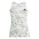 Ženska brezrokavna majica adidas  Club Graphic Tank Linen Green