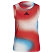 Ženska brezrokavna majica adidas  Melbourne Printed Match Tank White/Red/Blue