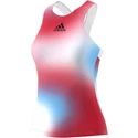 Ženska brezrokavna majica adidas  Melbourne Y-Tank White/Red/Blue