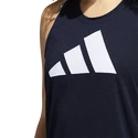 Ženska brezrokavna majica adidas  WTR 3-Bar Logo Tank Legend Ink