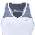 Ženska brezrokavna majica Babolat  Play Tank Top Women White/Blue