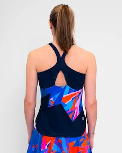 Ženska brezrokavna majica BIDI BADU  Spike Tank Dark Blue