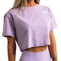 Ženska brezrokavna majica GymBeam  Limitless Cropped T-shirt Lavender