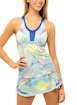 Ženska brezrokavna majica Lucky in Love  Flow Motion Cami w/ Bra Blue Marine  S