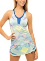 Ženska brezrokavna majica Lucky in Love  Flow Motion Cami w/ Bra Blue Marine  S