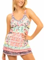 Ženska brezrokavna majica Lucky in Love  Patch Me Tank w/Bra Melon