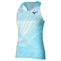 Ženska brezrokavna majica Mizuno  Charge Printed Tank Blue Glow