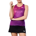 Ženska brezrokavna majica Mizuno  Charge Printed Tank Purple Magic